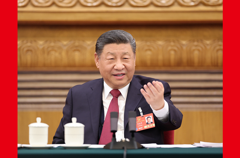 習近平參加江蘇代表團審議